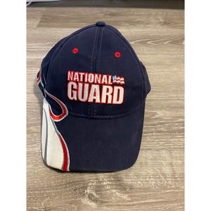NASCAR - Dale Jr.Winner's Circle National Guard Red/White/Blue Hat -
